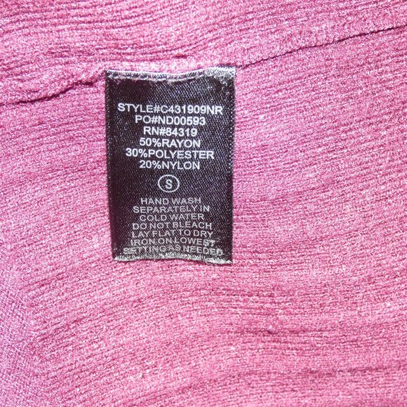 Lot of 2 Devotion by Cyrus open front cardigan sweaters - Picture 4 of 9